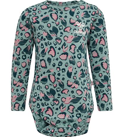 Hummel 보디수트 긴팔 - hmlSonja - 미네랄 블루