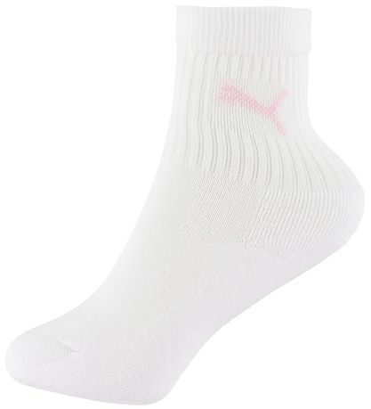 Puma Socks - Kids Regular Crew - 3-Pack - Rose Water Puma Socks - Kids Regular Crew - 3-Pack - Rose Water
