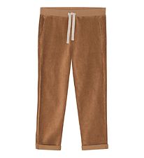 Monsieur Mini Corduroy Trousers - Milk Chocolate