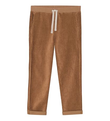 Monsieur Mini Corduroy Trousers - Milk Chocolate Monsieur Mini Corduroy Trousers - Milk Chocolate