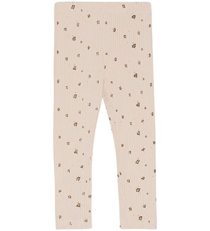 Monsieur Mini Leggings - Mini Chocolate - Off White Monsieur Mini Leggings - Mini Chocolate - Off White
