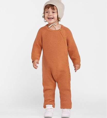 Voksi Jumpsuit - Wool - Sandstone Peach Voksi Jumpsuit - Wool - Sandstone Peach