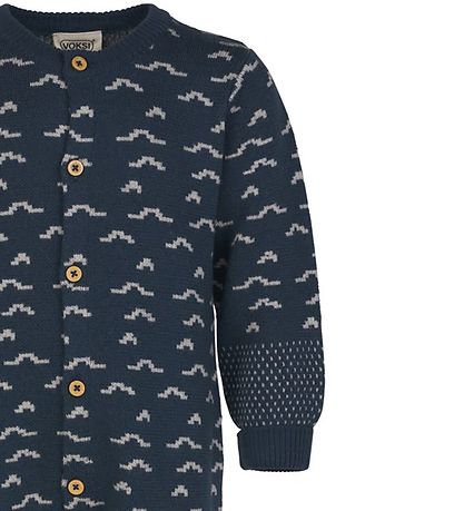 Grenouillère Voksi - Laine - Poppy Blue Grenouillère Voksi - Laine - Poppy Blue