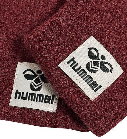 Hummel Hanskar - hmlKvint - Prjónað - Windsor Wine Hummel Hanskar - hmlKvint - Prjónað - Windsor Wine