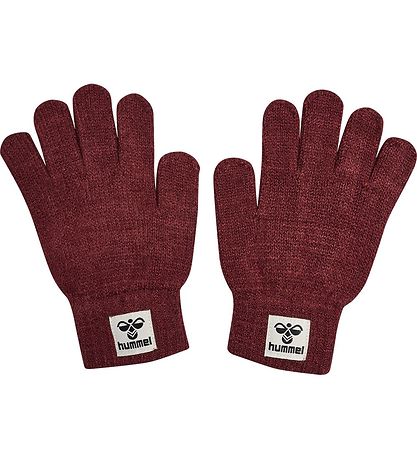 Hummel Hanskar - hmlKvint - Prjónað - Windsor Wine Hummel Hanskar - hmlKvint - Prjónað - Windsor Wine