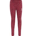 Hummel Leggings - hmlHarry Potter Onze - Earth Red w. Print