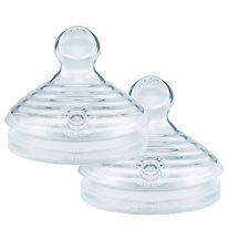 Nuk flessenspeen - Voering Nature Speen Silicone - 2-pack - Maat Nuk flessenspeen - Voering Nature Speen Silicone - 2-pack - Maat