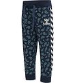 Hummel Trousers - HmlPaisley - Black Iris Hummel Trousers - HmlPaisley - Black Iris
