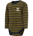 Body m/l Hummel - HmlUnited - Rayures - Black Iris/Vert