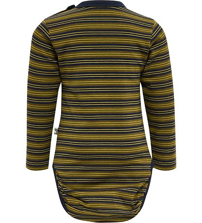Body m/l Hummel - HmlUnited - Rayures - Black Iris/Vert Body m/l Hummel - HmlUnited - Rayures - Black Iris/Vert