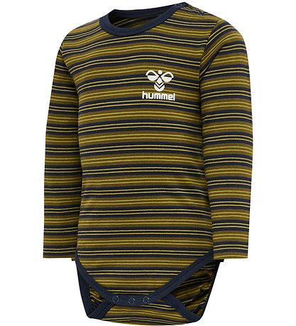 Body m/l Hummel - HmlUnited - Rayures - Black Iris/Vert