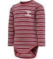 Body m/l Hummel - HmlUnited - Rayures - Rose des bois
