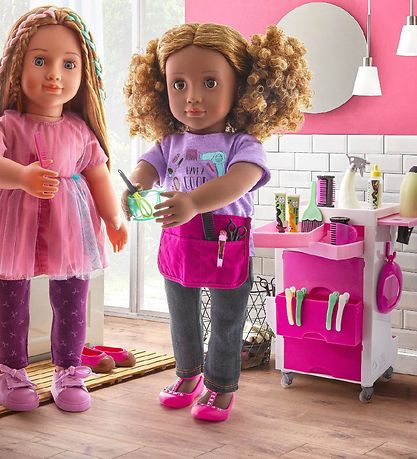Our Generation Doll Accessories - Hairdressing trolley