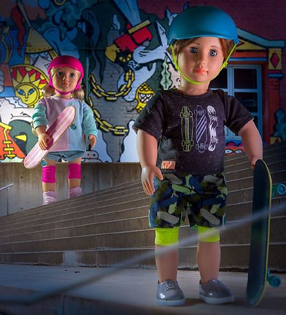 Our Generation Doll - 46 cm - Theodore w. Skateboard