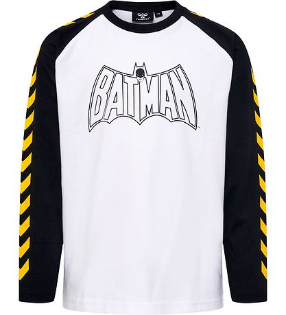 Blouse Hummel - HmlBatman - Blanc av. Jaune/Noir Blouse Hummel - HmlBatman - Blanc av. Jaune/Noir
