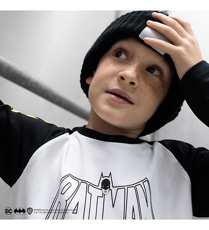 Blouse Hummel - HmlBatman - Blanc av. Jaune/Noir Blouse Hummel - HmlBatman - Blanc av. Jaune/Noir