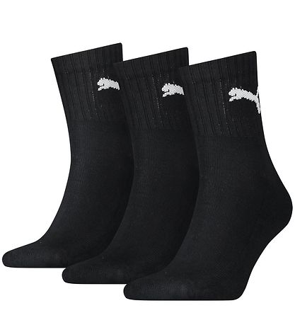 Puma Strumpor - Short Crew - 3-pack - Svart