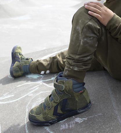 Hummel Shoe - hmlStadil Print Jr - Stormy Weather Hummel Shoe - hmlStadil Print Jr - Stormy Weather