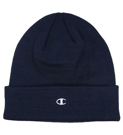 Champion Mütze - Junior - Strick - Navy m.-Logo