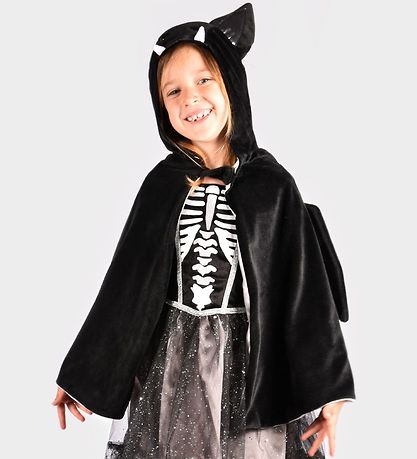 Den Goda Fen Costume - Bat Cloak - Black