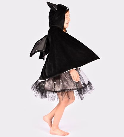 Den Goda Fen Costume - Bat Cloak - Black