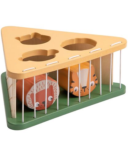 Sebra Vormensorteerbox - Hout - Safari