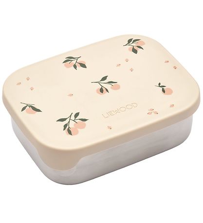 Liewood Matlåda - Silikon/Stål - Arthur - Peach/Sea Shell Mix