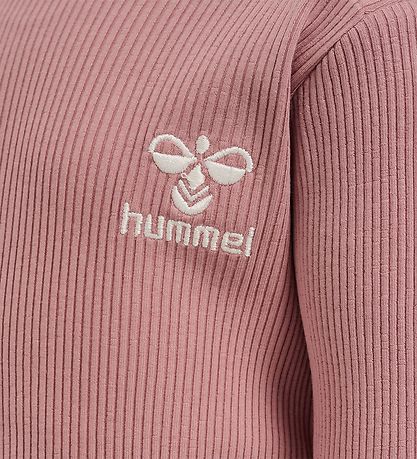 Hummel Blouse - HmlSami - Rib - Woodrose