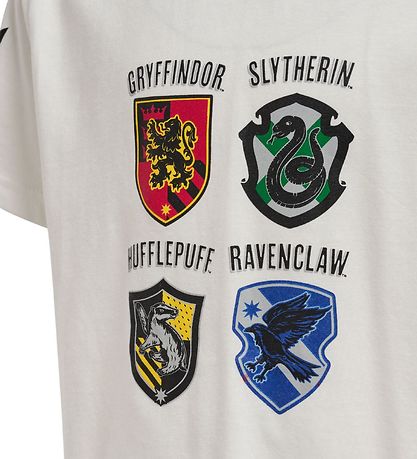 Hummel T-paita - hmlHarry Potter Kuusikymmentä - Marshmallow M. 