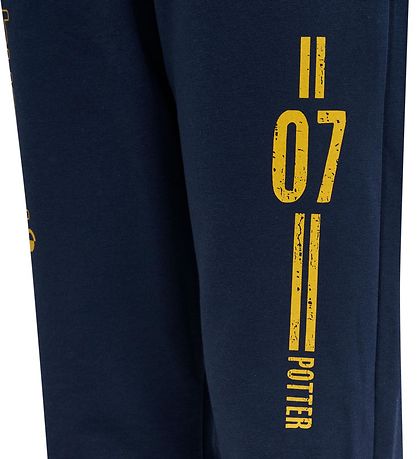 Hummel Sweatpants - hmlHarry Potter - Black Iris w. Yellow