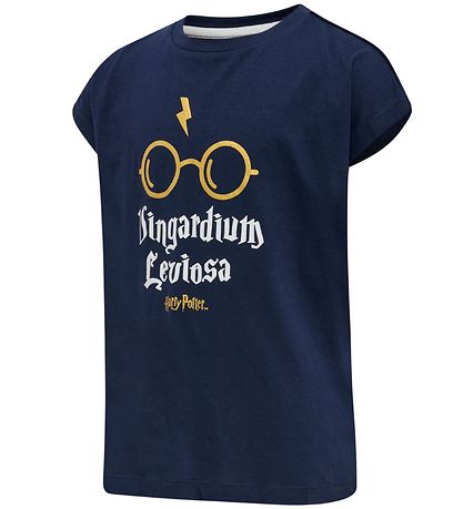 Hummel Stuttermabolur - hmlHarry Potter Diez - Black Iris M. Gul