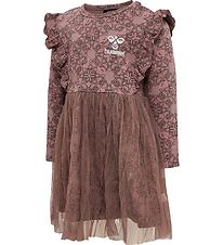 Hummel Kjóll - hmlFia - Deep Taupe