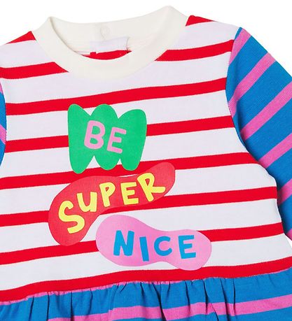 Stella McCartney Kids 원피스 - 파란색 포함 줄무늬