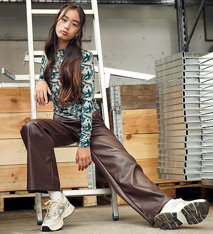 Hound Trousers - Wide PU - Brown