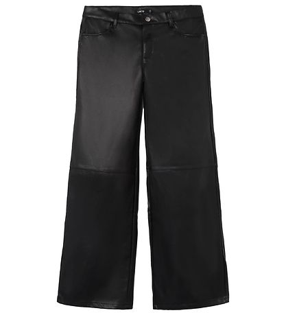 LMTD Trousers - PU - NlfRu - Black LMTD Trousers - PU - NlfRu - Black