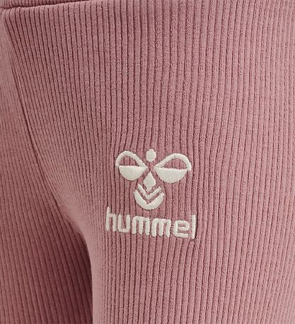 Hummel Leggings - Rib - hmlSami - Woodrose