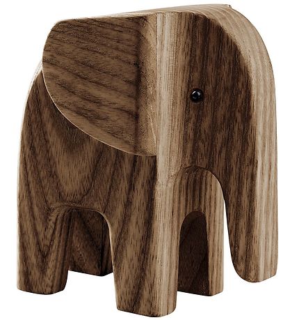 Novoform tréfígúra - Elephant - Reyklituð Ash