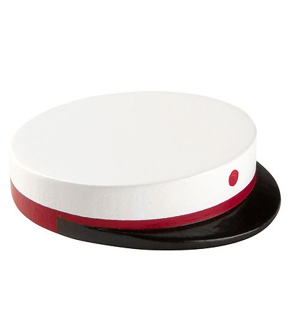 Novoform tréfígúra - Graduation Cap - Rautt Nemendahattur