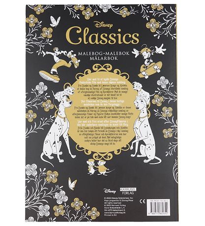 Karrusel Forlag Målarbok - Disney Classics