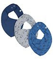 Pippi Baby Drool bib - 3-Pack - Vallarta Blue Pippi Baby Drool bib - 3-Pack - Vallarta Blue