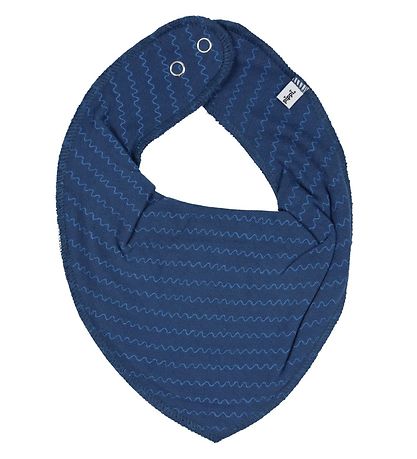 Pippi Baby Drool bib - 3-Pack - Vallarta Blue