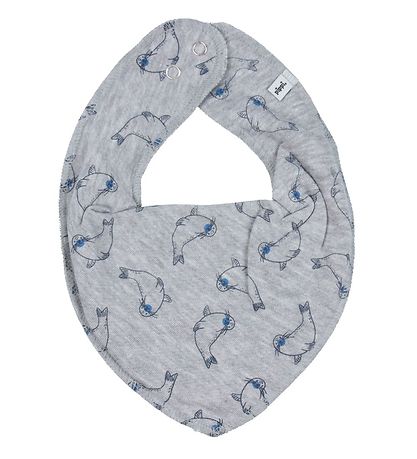 Pippi Baby Drool bib - 3-Pack - Vallarta Blue