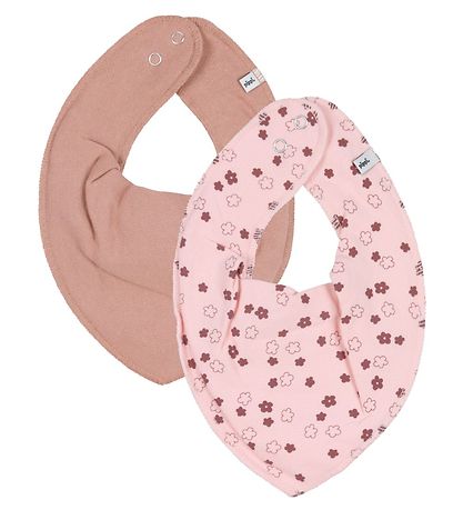 Pippi Baby Dregelhaklapp - 5-pack - Gammal Rose