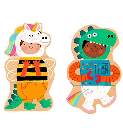 Djeco Magnets - 24 Bricks - Fancy-Up