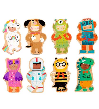 Djeco Magnets - 24 Bricks - Fancy-Up