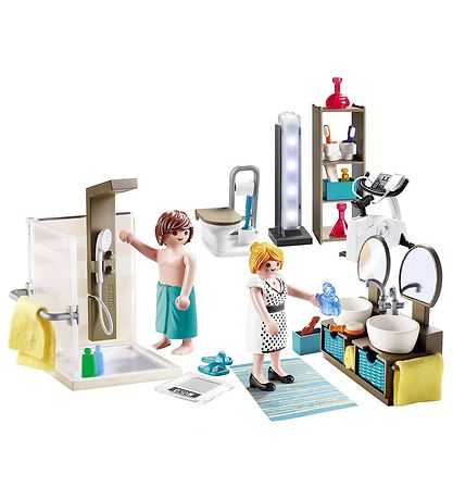 - Badeværelse Playmobil City Life - 9268 - 60 Parties - Badeværelse Playmobil City Life - 9268 - 60 Parties