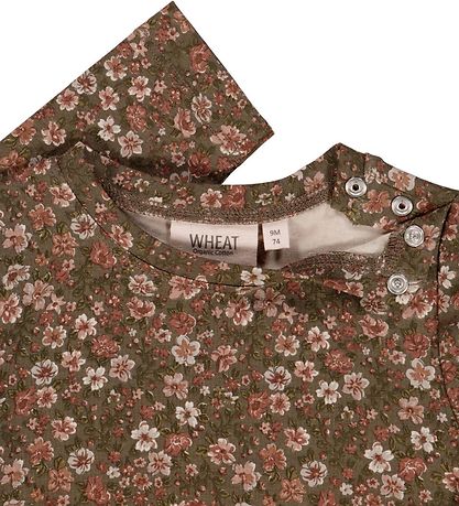 Wheat Dress - Bessie - Dry Pine Flowers Wheat Dress - Bessie - Dry Pine Flowers