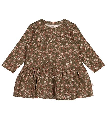 Wheat Dress - Bessie - Dry Pine Flowers Wheat Dress - Bessie - Dry Pine Flowers