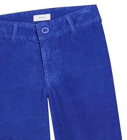 Grunt Corduroy Broek - Wise Wide Corderoy - Digitaal Blue Grunt Corduroy Broek - Wise Wide Corderoy - Digitaal Blue