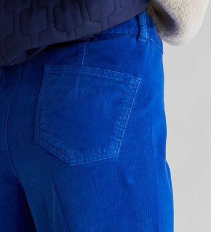 Grunt Corduroy Broek - Wise Wide Corderoy - Digitaal Blue Grunt Corduroy Broek - Wise Wide Corderoy - Digitaal Blue
